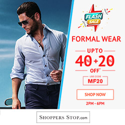 ShopperStop Upto 40 + 20 % Off 1