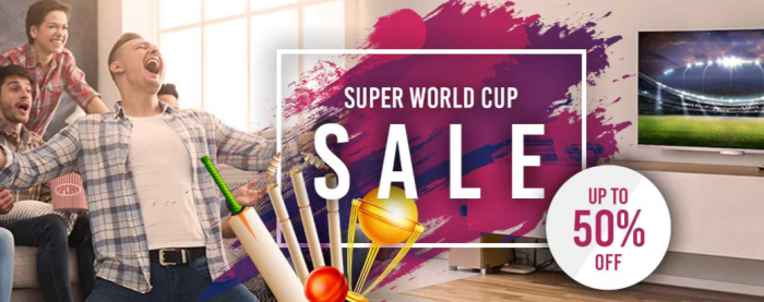 Pepperfry - Worldcup Sale upto 50% off 5